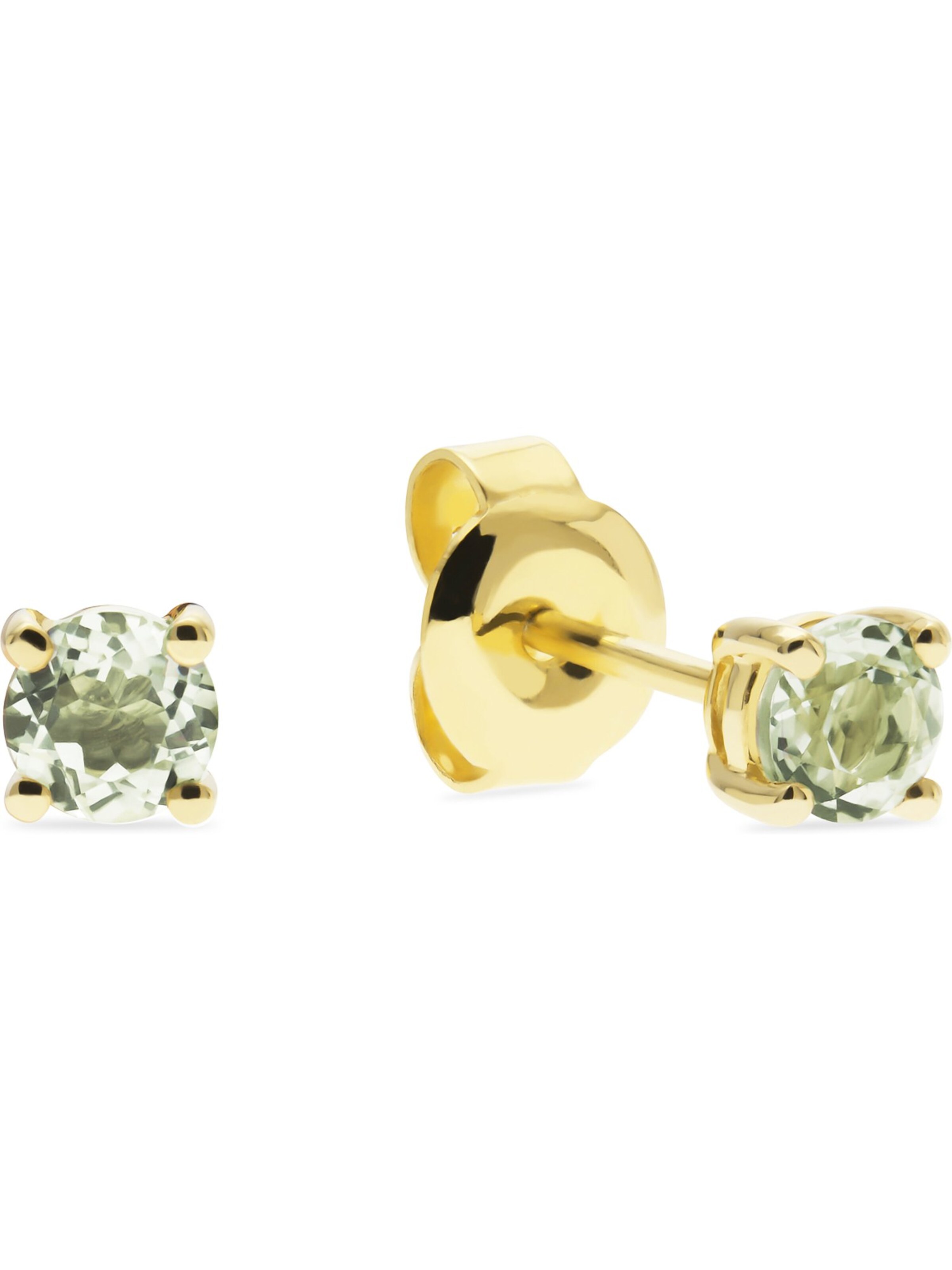 CHRIST Ohrringe in Gold: Vorderseite