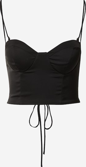 Gina Tricot Blusentop in schwarz, Produktansicht