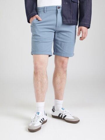 Regular Pantalon chino 'JPSTFury' JACK & JONES en bleu : devant