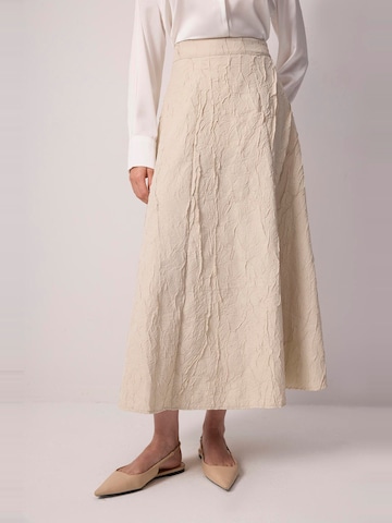 Touche Prive Skirt in Beige