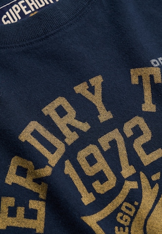 T-Shirt 'Vintage Prep' Superdry & Co en bleu