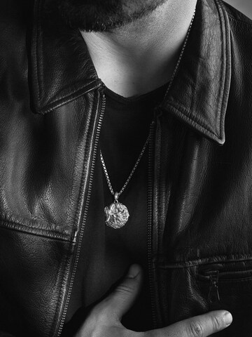 REYTEL Hangers 'PAIR OF WOLVES' in Zilver