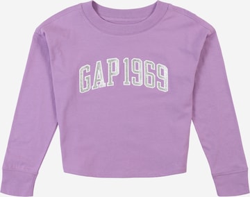 T-Shirt GAP en violet : devant