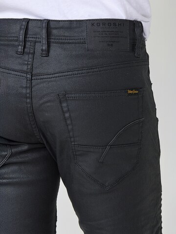 KOROSHI Слим Джинсы в Черный