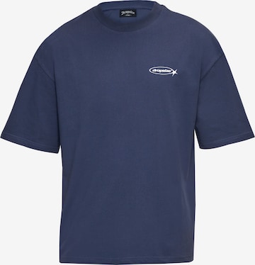 Dropsize - Camisa em azul: frente