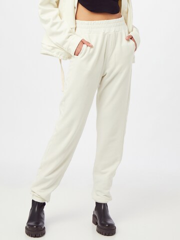 10Days Tapered Pants in White: front