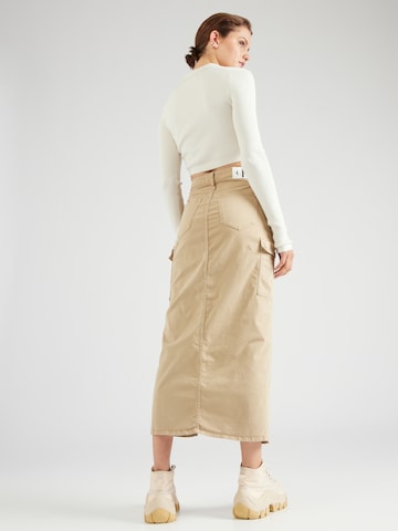 Calvin Klein Jeans Rok in Beige