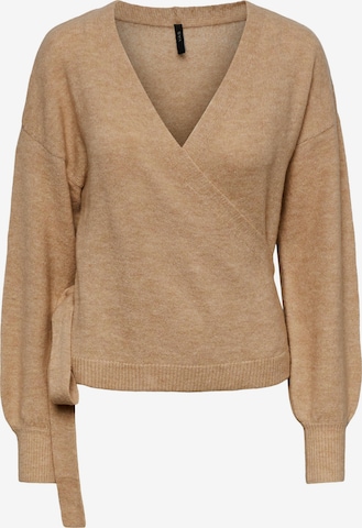 Y.A.S Sweater 'Picotee' in Beige: front