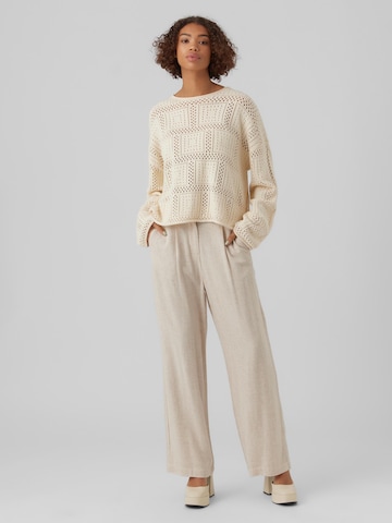 VERO MODA Sweater 'ODA' in Beige