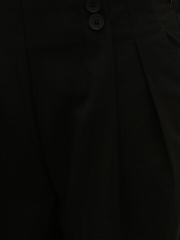 Vero Moda Tall Szeroka nogawka Cygaretki 'VMHAILEY' w kolorze czarny