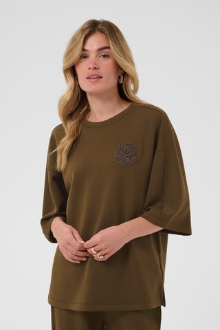 SAINT TROPEZ - Camiseta 'SZTheo' en marrón: frente