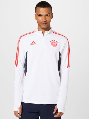 ADIDAS SPORTSWEAR - Camisa funcionais 'Fc Bayern Condivo 22' em branco: frente