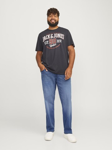Jack & Jones Plus Zúžený strih Džínsy 'JJIMIKE JJICON' - Modrá