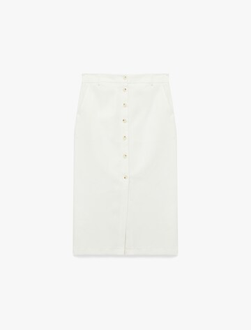 Koton Rok in Wit: voorkant