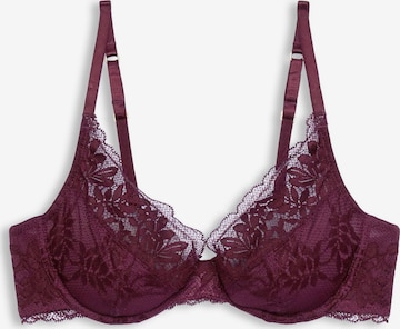 ESPRIT T-shirt Bra in Red: front