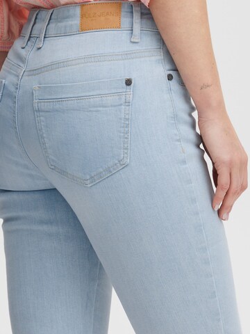 PULZ Jeans Skinny Farkkuleggingsit 'Tenna' värissä sininen