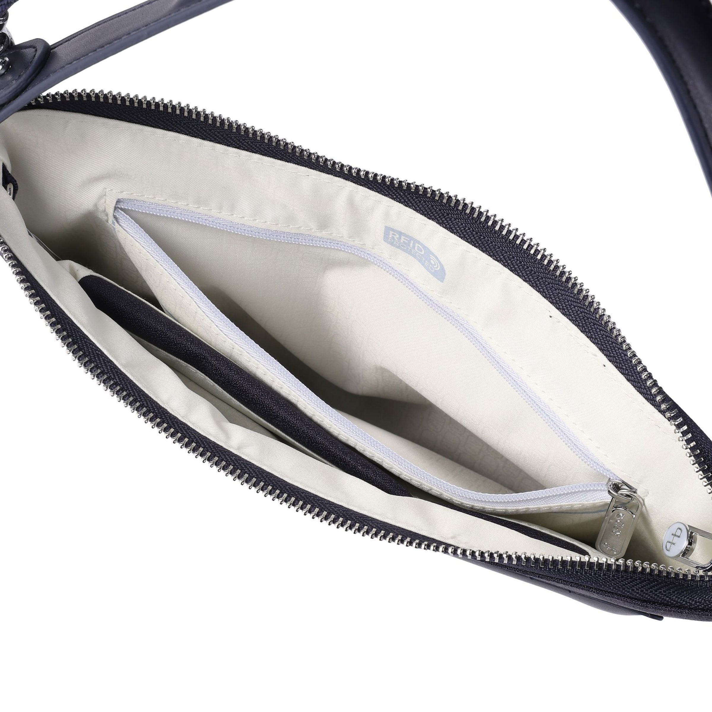 Hedgren Schultertasche 'Fika' in Grau