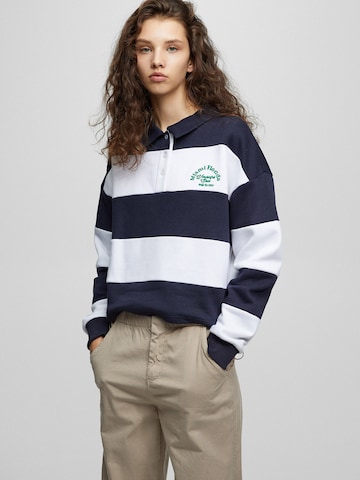 Pull&Bear Pullover in Blau: predná strana