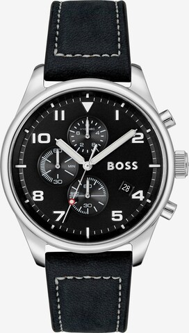 BOSS Analoog horloge in Zwart: voorkant