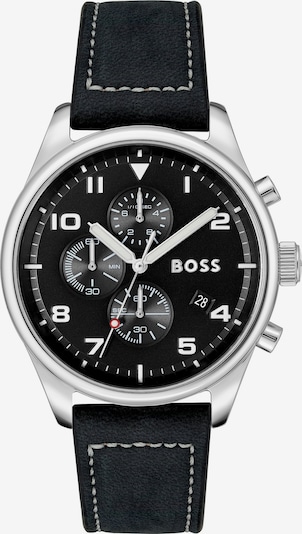 Orologio analogico BOSS Black di colore nero / bianco, Visualizzazione prodotti