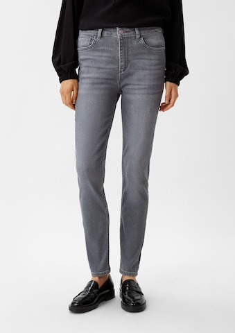 Skinny Jean comma casual identity en gris : devant