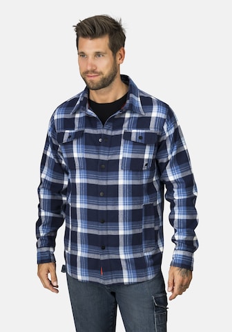 Coupe regular Chemise Hero en bleu : devant
