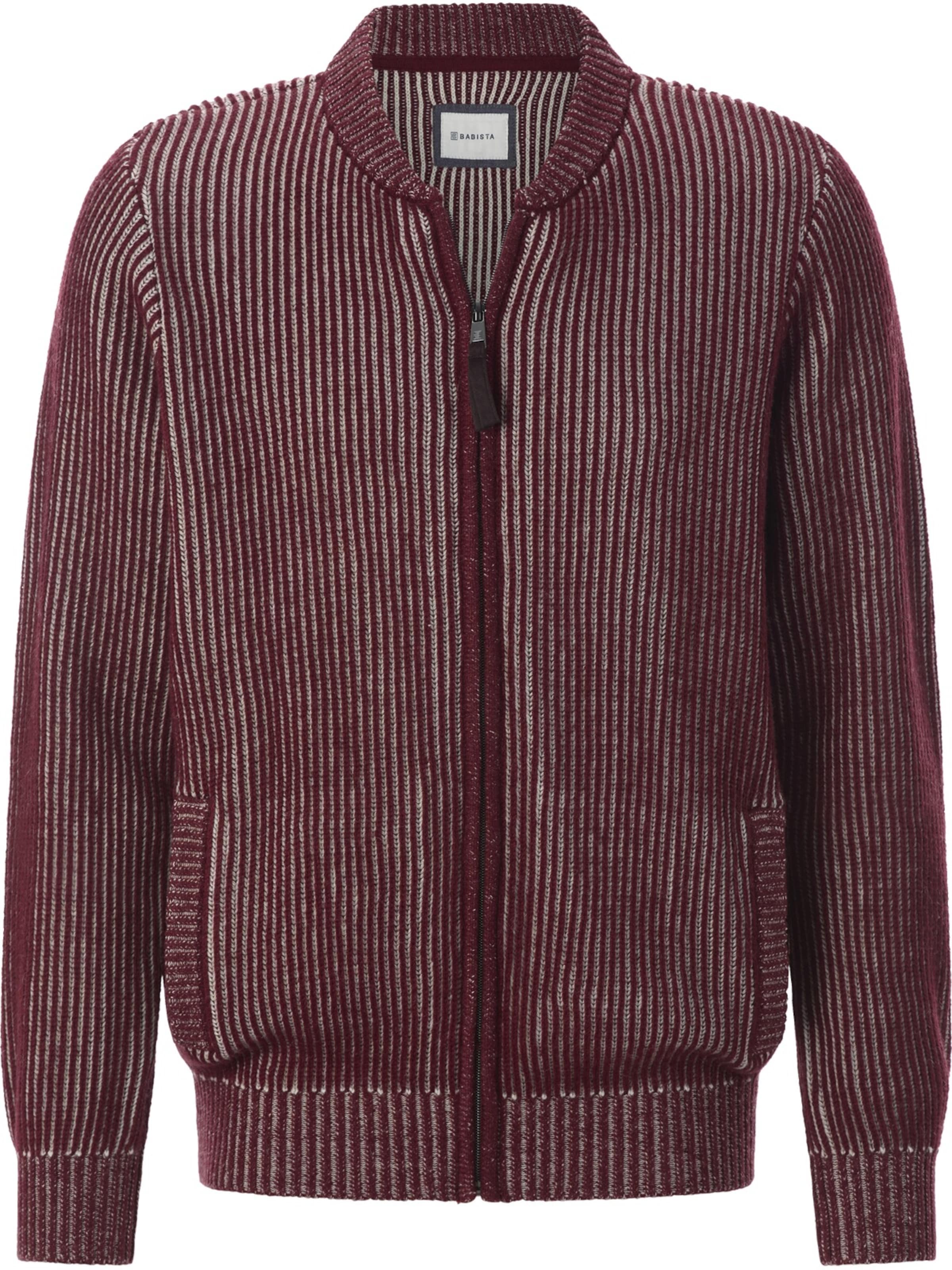 BABISTA Knit Cardigan 'Alvian' in Red: front