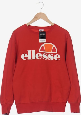 ELLESSE Sweatshirt & Zip-Up Hoodie in M in Red: front