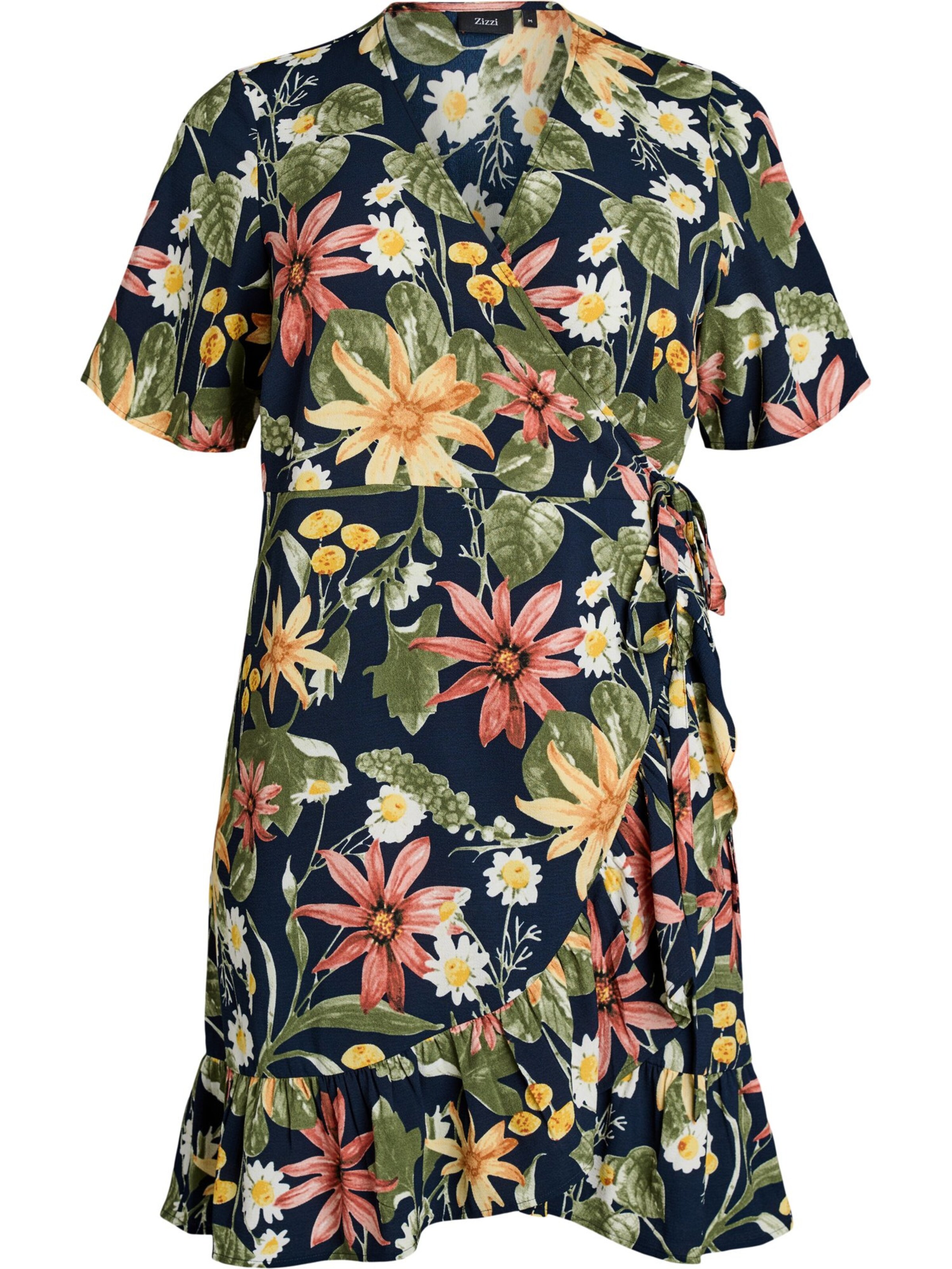 Zizzi Sukienka 'Caanni' w kolorze niebieski: przód