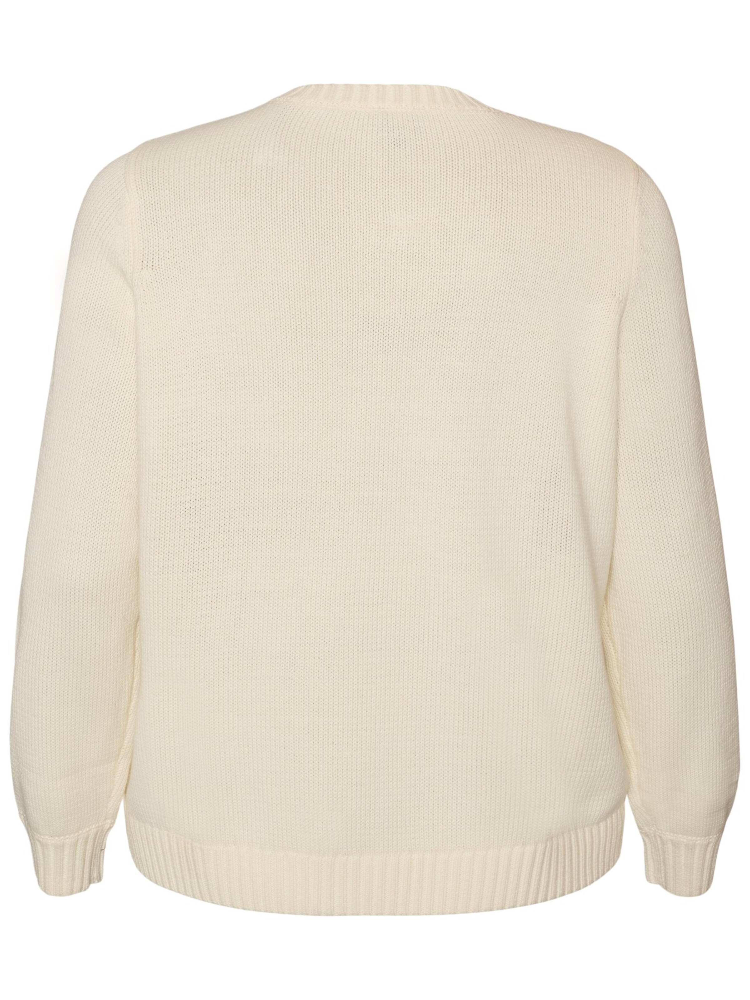 Zizzi Strickjacke 'MEmmi' in Beige