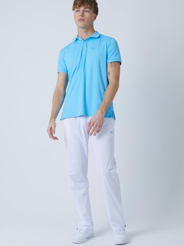 SPORTKIND Performance shirt 'Polo' in Blue: front