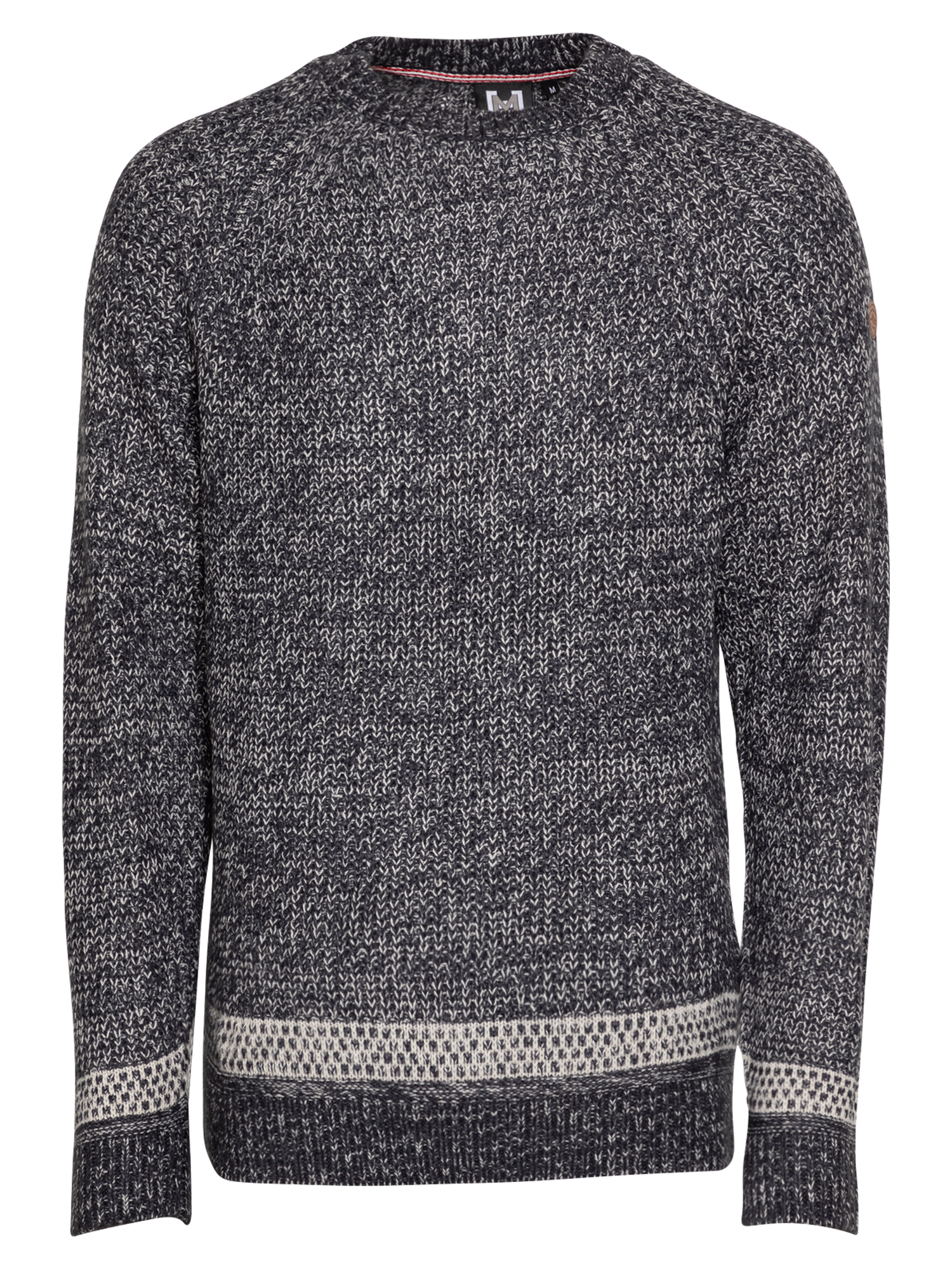 Hailys Men Pullover Lars in Grigio Scuro 