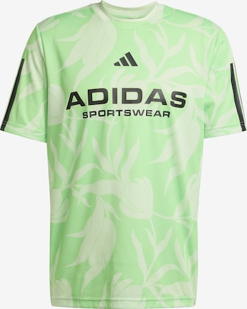 T-Shirt fonctionnel 'Tiro' ADIDAS SPORTSWEAR en vert : devant