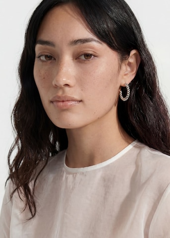 Boucles d'oreilles 'Twirl' PURELEI en argent : devant