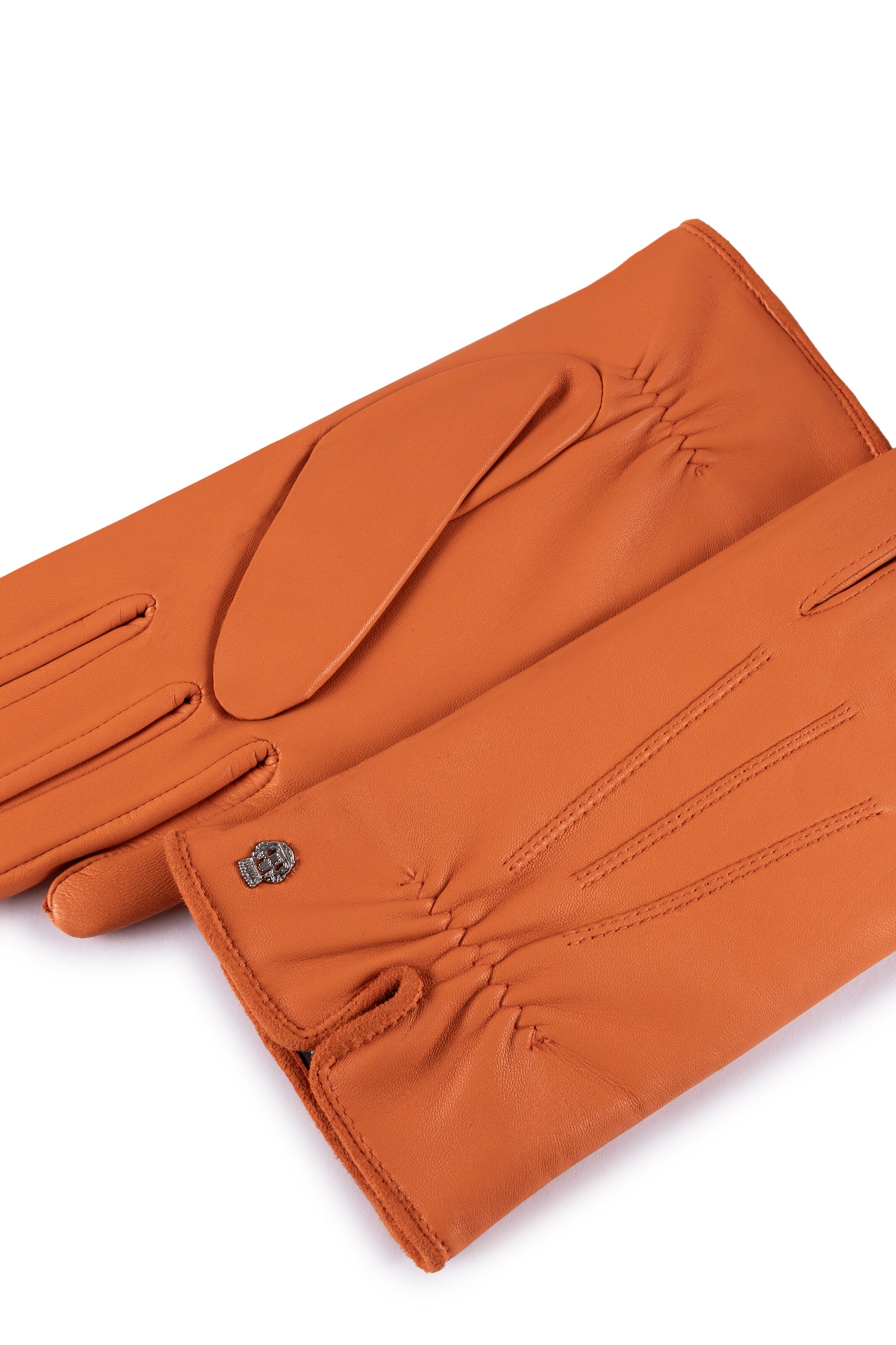 Roeckl Vingerhandschoenen 'ANTWERPEN' in Oranje