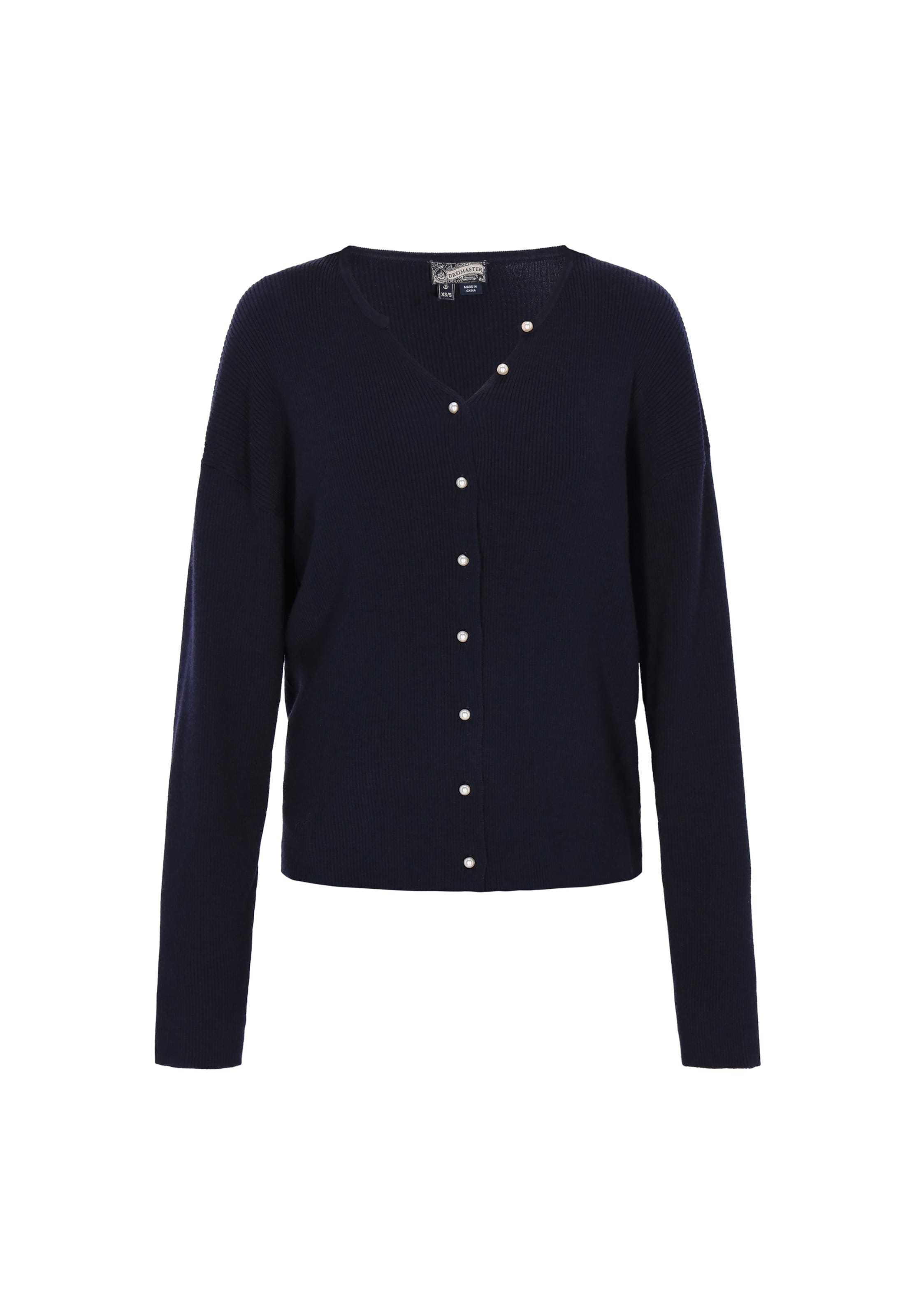 DreiMaster Vintage - Cárdigan en azul: frente