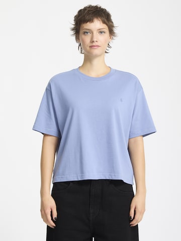 Volcom Shirt 'Stone Blanks Up' in Blauw: voorkant