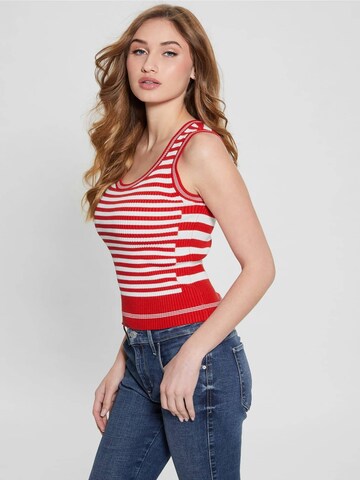 GUESS Knitted Top in Red