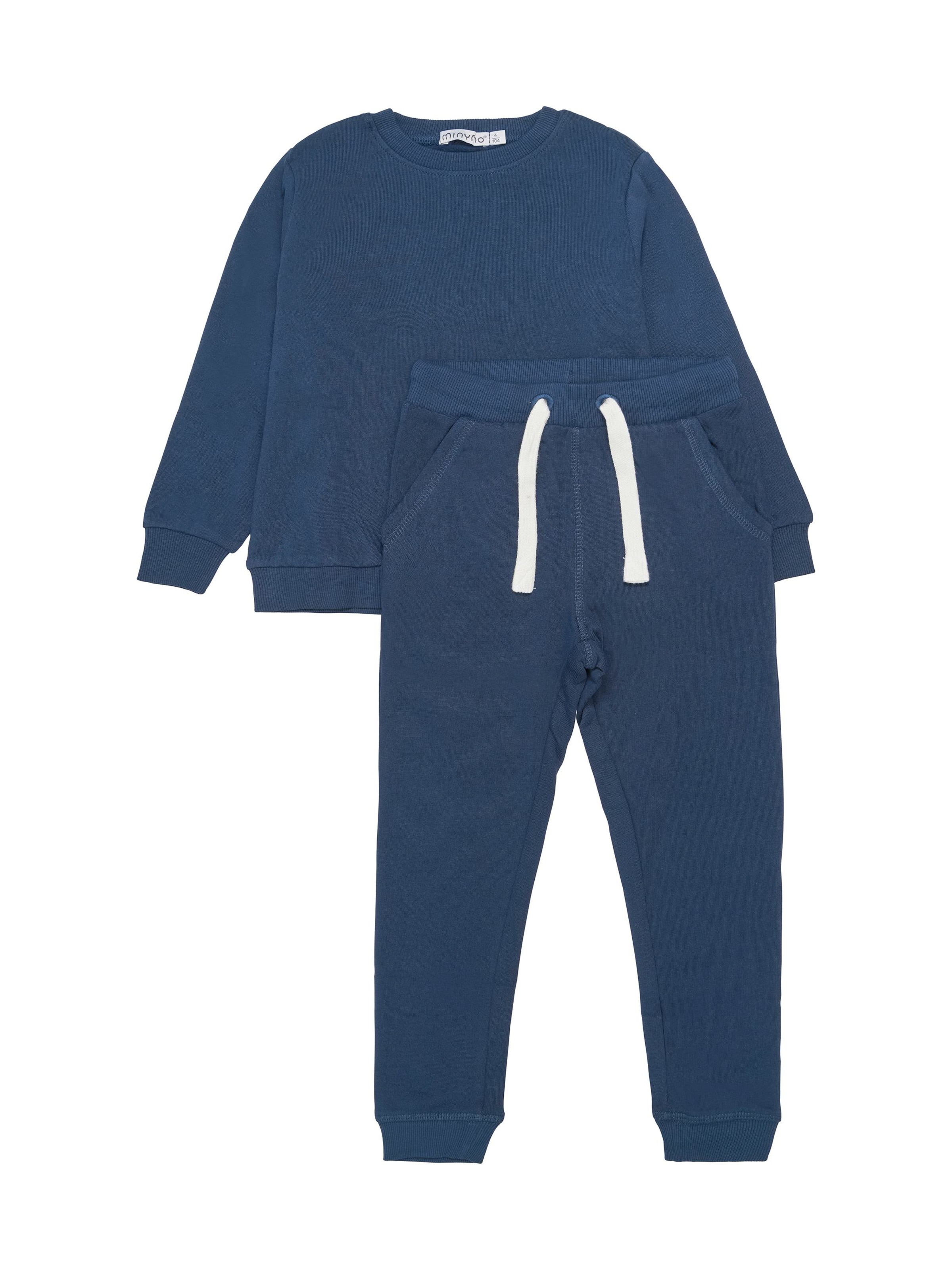 Survêtement MINYMO en bleu : devant