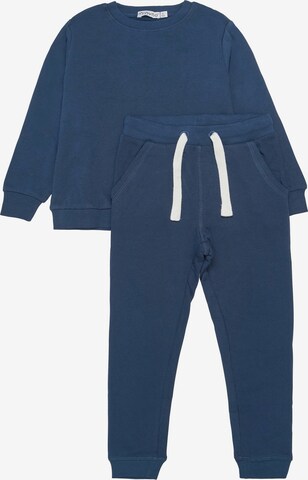 MINYMO Sweatsuit in Blue: front