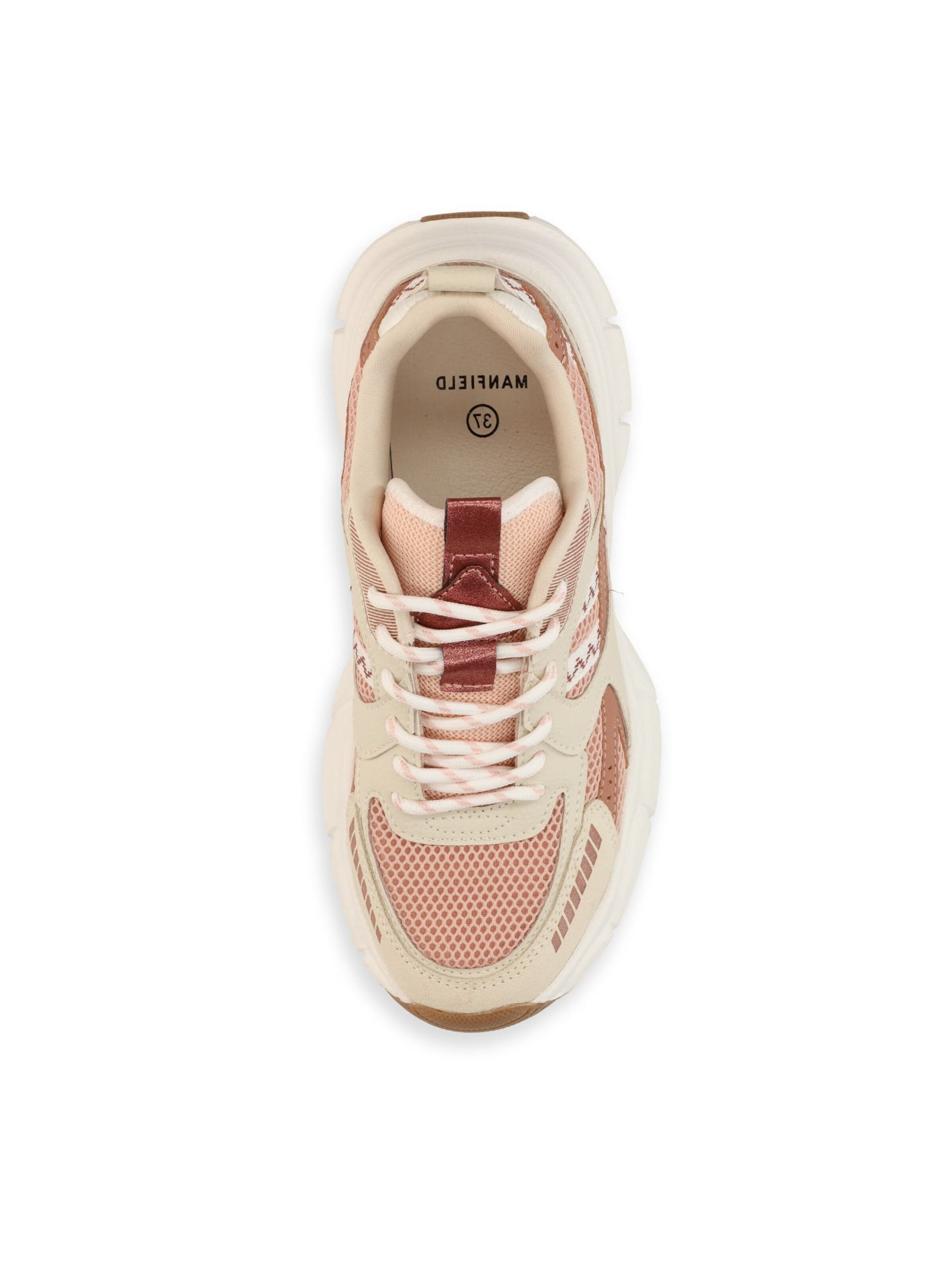 Baskets basses MANFIELD en beige