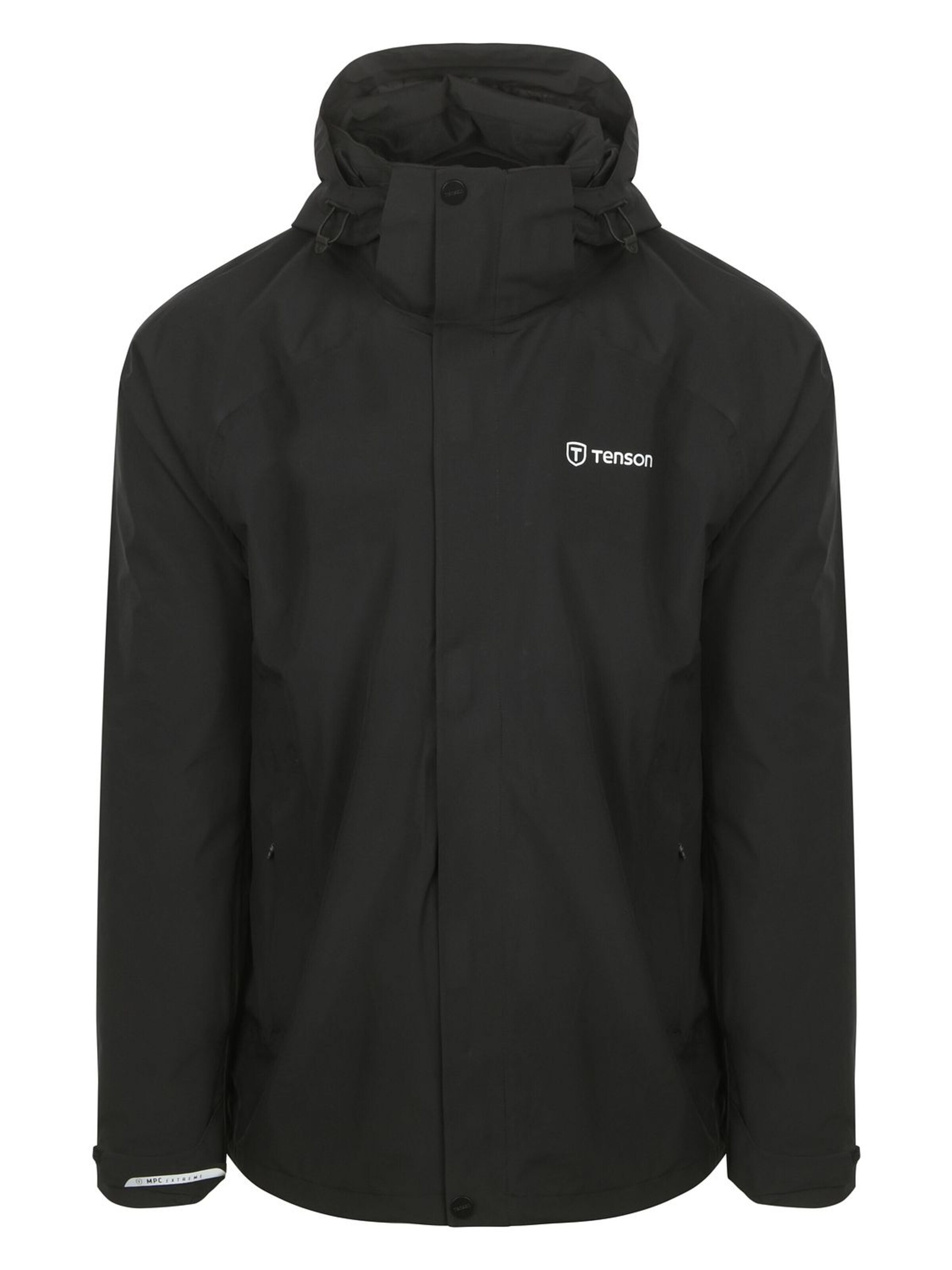 TENSON Winter coat 'Biscaya' in Black: front