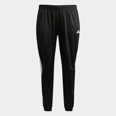 ADIDAS SPORTSWEAR Pantalon de sport en noir / blanc, Vue avec produit