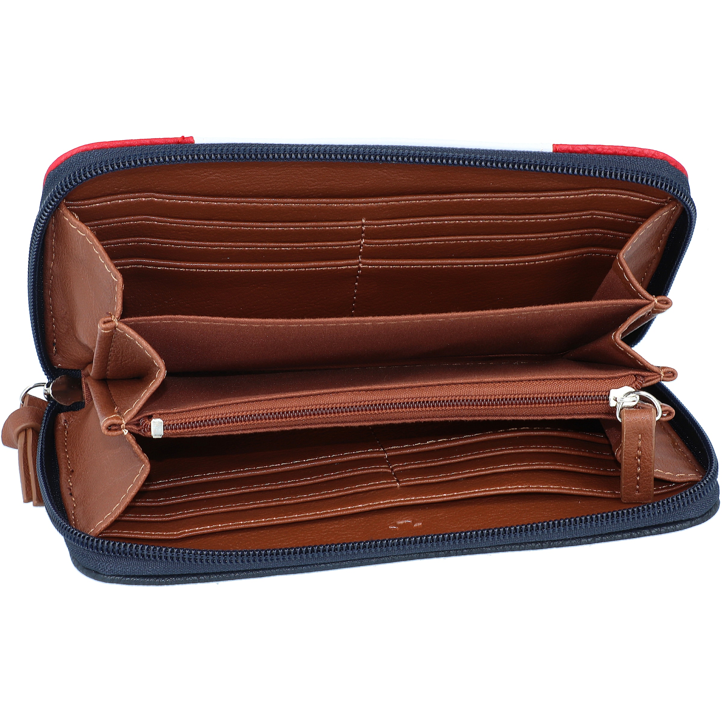 TOM TAILOR Wallet 'Juna' in Blue