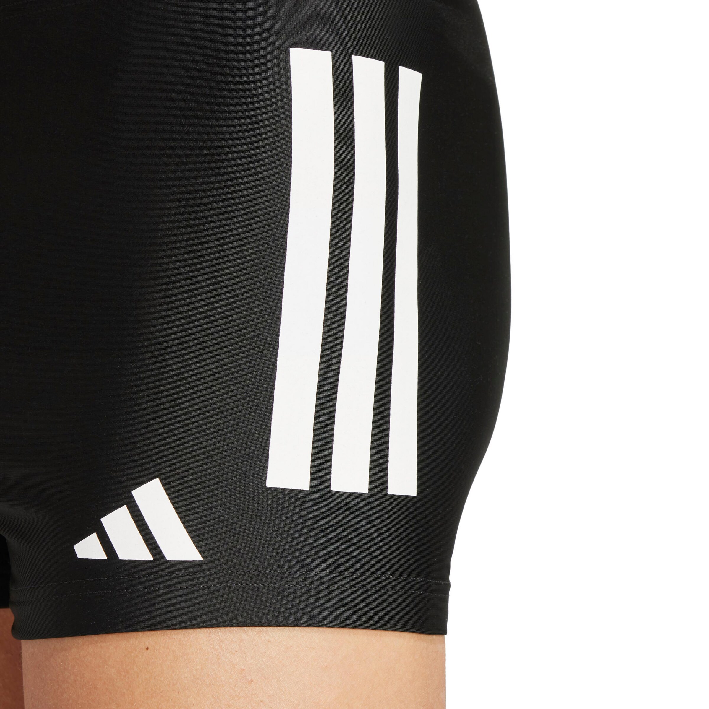 ADIDAS PERFORMANCE Athletic Swim Trunks in Black