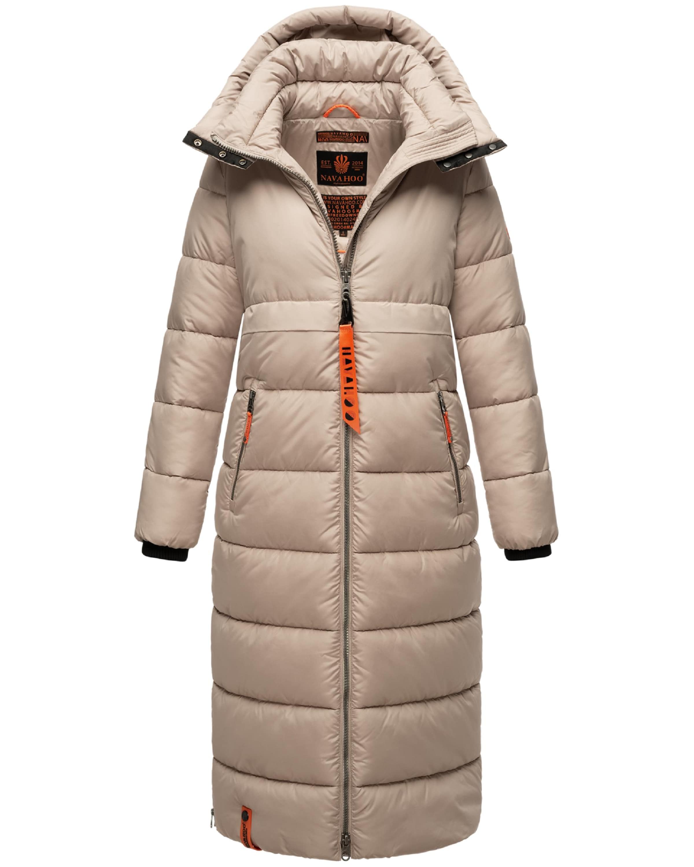 NAVAHOO Winter coat in Beige: front