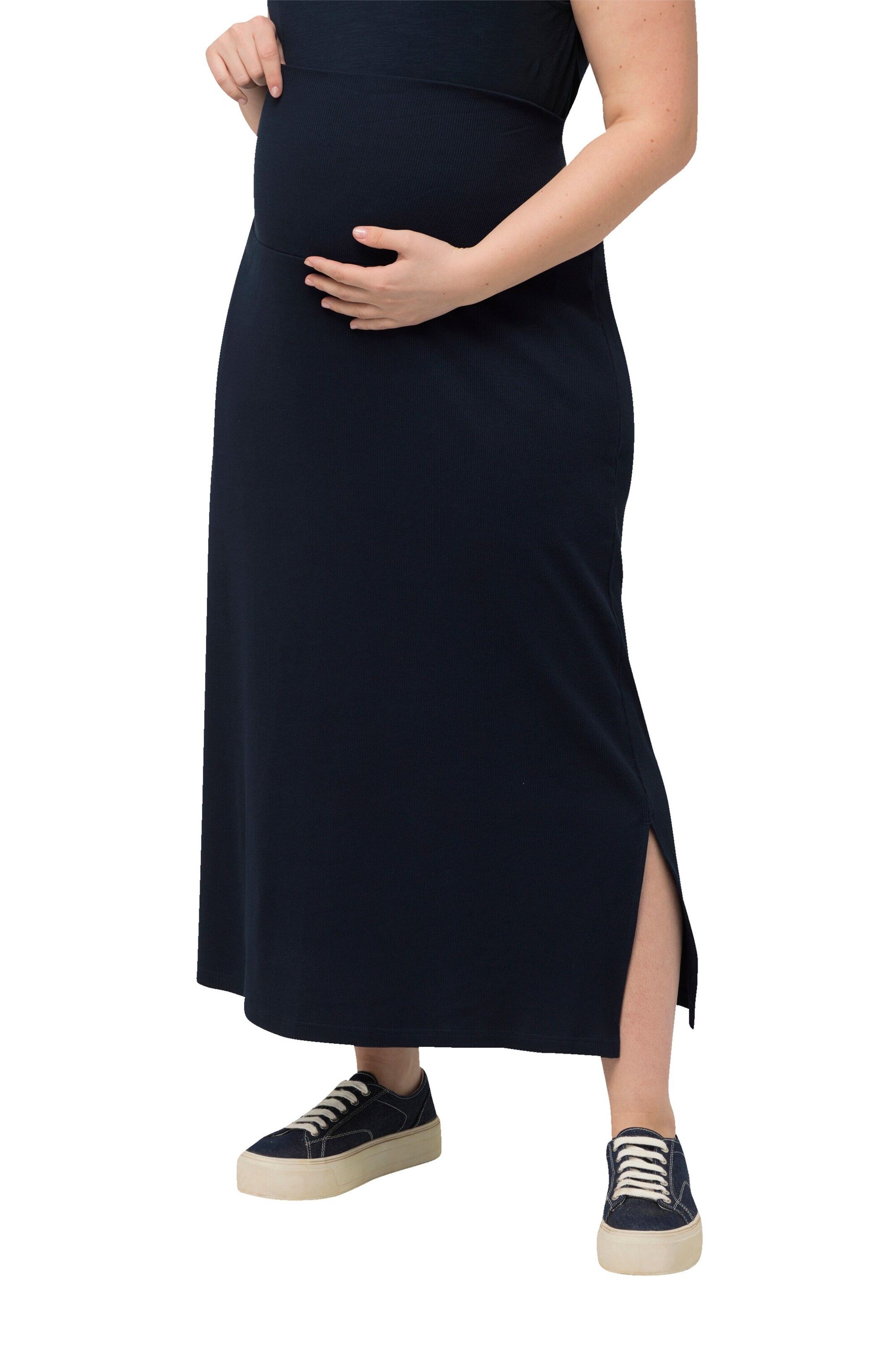 Ulla Popken Rok in Blauw: voorkant