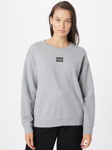 LEVI'S ® Sweatshirt 'Graphic Standard' in Grijs: voorkant