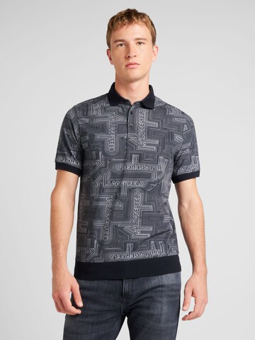 Karl Lagerfeld Shirt in Black: front
