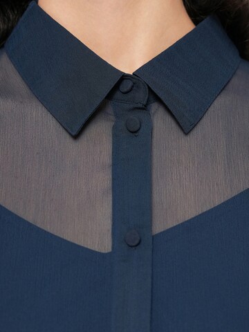 VILA Платье-рубашка 'VIJAVIZZA' в Синий